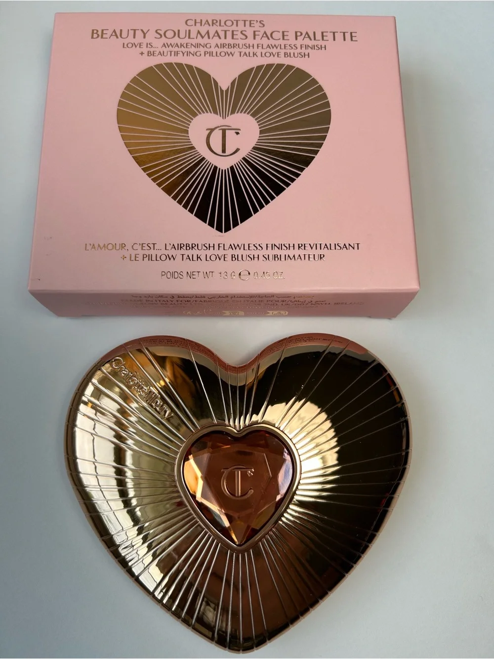 NWT🌷Charlotte Tilbury Pillow Talk Beauty Soulmates Palette